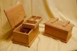 Smyckeskrin L 23 B15 H 12 Cm körsbärsträ